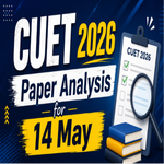 CUET 2026 Paper Analysis for 14 May